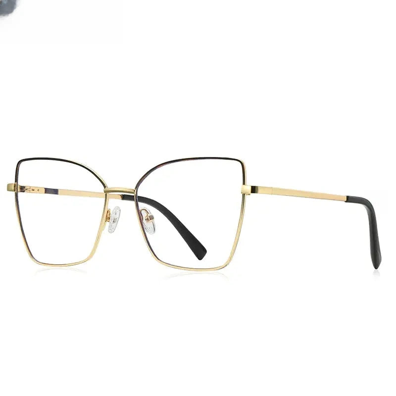 Unisex Butterfly Full Rim Titanium Reading Glasses 3086 — view 7 | Rx Spectacle