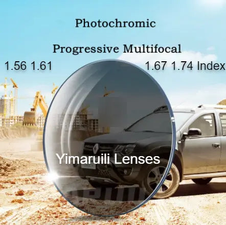 Free Form Progressive Photochromic Lenses — view 1 | Rx Spectacle