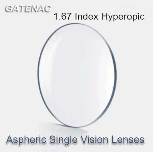 Single Vision Clear Aspheric Lenses — view 4 | Rx Spectacle