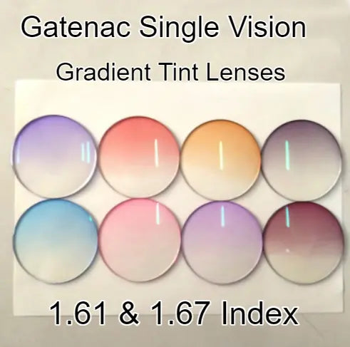 Single Vision Aspheric Gradient Tint Lenses — view 1 | Rx Spectacle