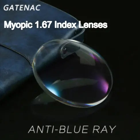 Single Vision Myopic/Hyperopic Anti Blue Light Clear Lenses — view 3 | Rx Spectacle