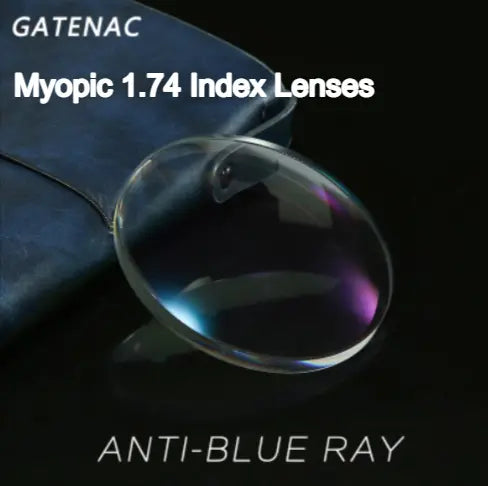 Single Vision Myopic/Hyperopic Anti Blue Light Clear Lenses — view 2 | Rx Spectacle