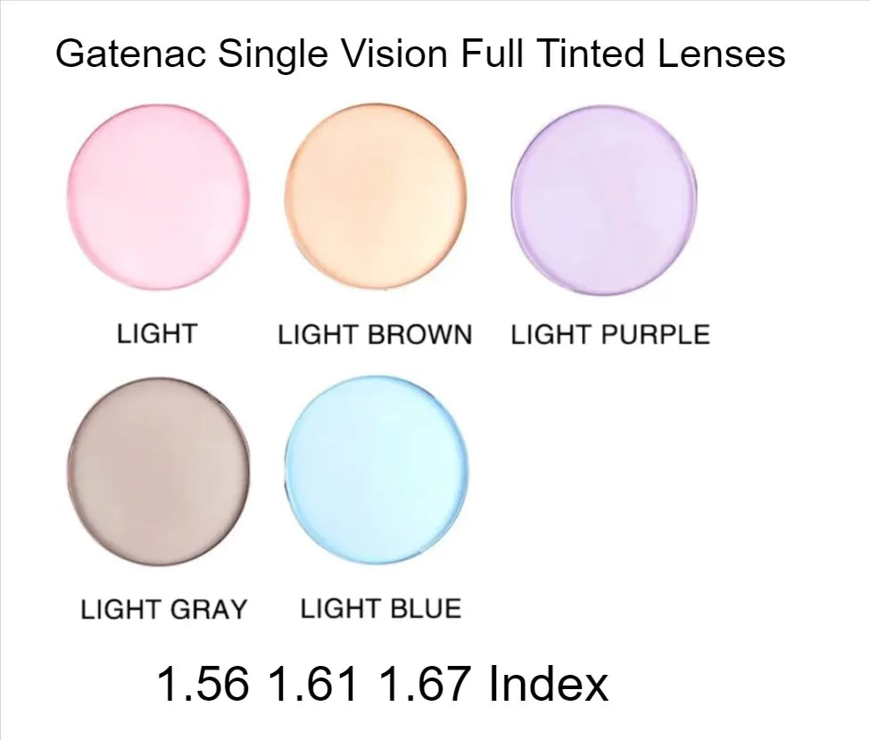 Single Vision Aspheric Tinted Lenses — view 1 | Rx Spectacle