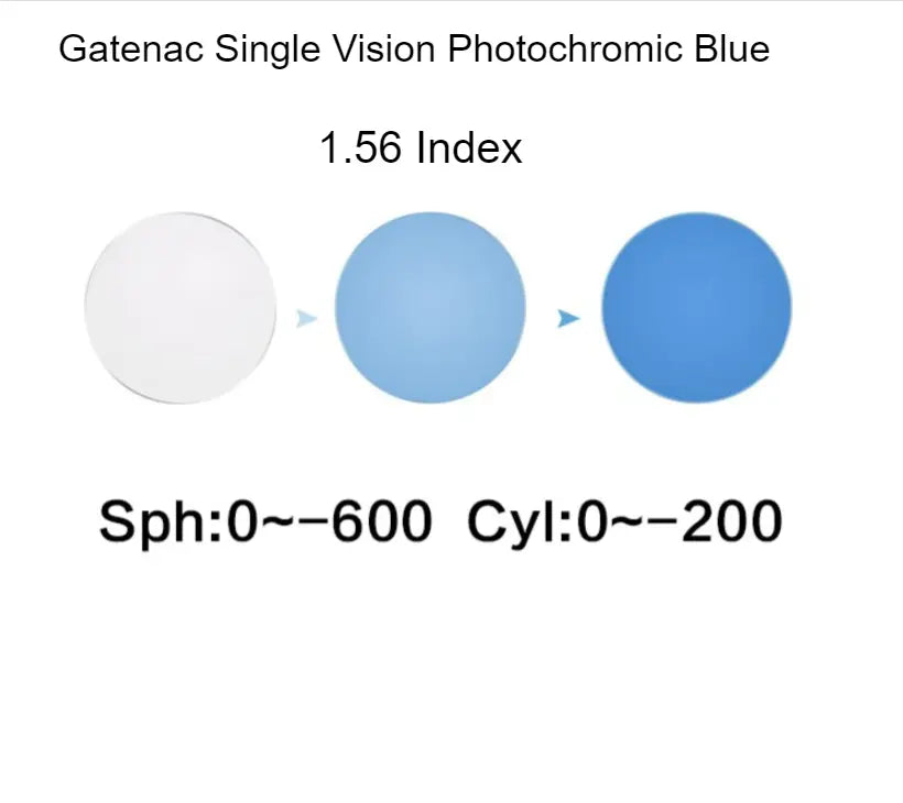Single Vision Photochromic Pink/Blue/Purple Lenses — view 5 | Rx Spectacle