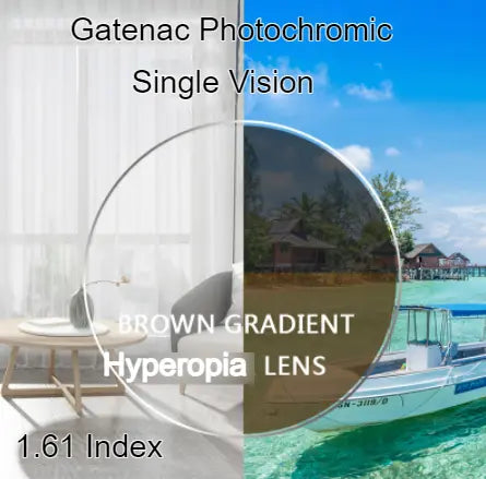 Single Vision Photochromic Myopic/Hyperopic Anti Blue Light Lenses — view 14 | Rx Spectacle