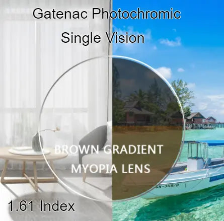 Single Vision Photochromic Myopic/Hyperopic Anti Blue Light Lenses — view 9 | Rx Spectacle
