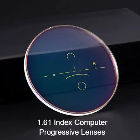 1.61 Free Form Computer Progressive Clear Lenses — view 1 | Rx Spectacle