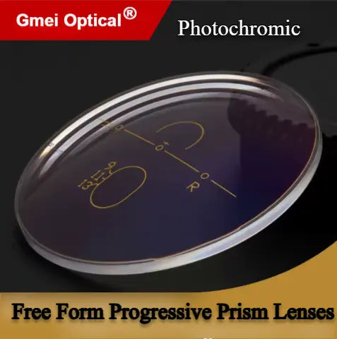 Free Form Progressive Polyurethane Photochromic Prism Lenses — view 1 | Rx Spectacle