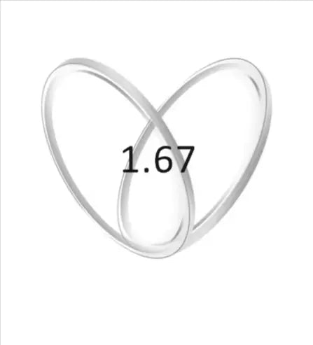 Single Vision Polyurethane Clear Prism Lenses — view 4 | Rx Spectacle