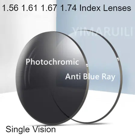 Photochromic Anti Blue Single Vision Lenses — view 1 | Rx Spectacle