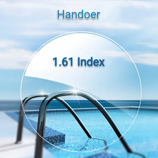 Single Vision Ultra Thin Anti Radiation Clear Lenses — view 2 | Rx Spectacle