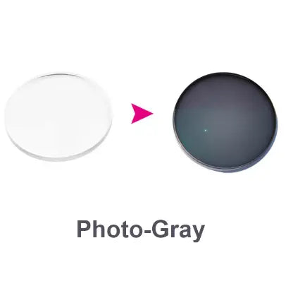 Single Vision 1.56 Index Photochromic Lenses — view 3 | Rx Spectacle