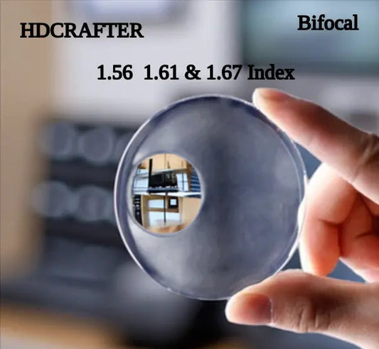 Bifocal Polycarbonate Clear Lenses — view 1 | Rx Spectacle