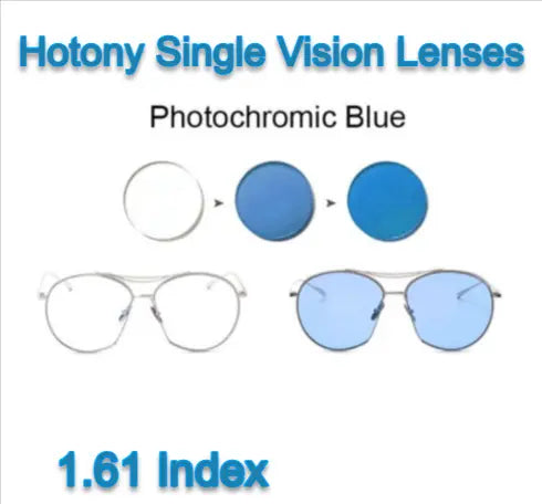 Single Vision Fun Color Photochromic Lenses — view 6 | Rx Spectacle