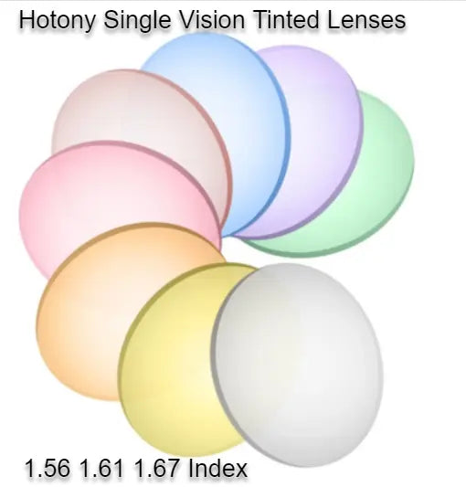 Single Vision Aspheric Tinted Lenses — view 1 | Rx Spectacle