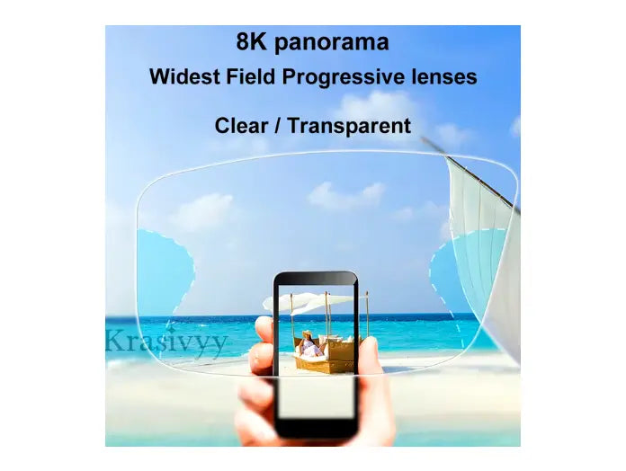 8K Widest Field Progressive Lenses — view 3 | Rx Spectacle