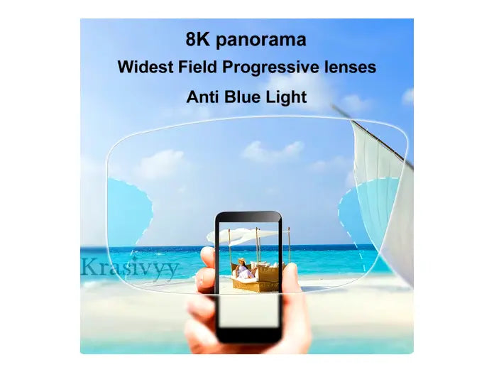 8K Widest Field Progressive Lenses — view 2 | Rx Spectacle