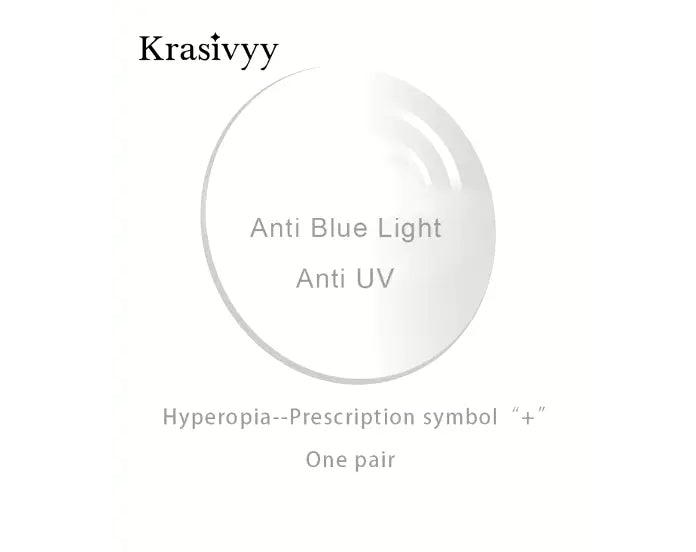 Aspheric Single Vision Clear Anti Blue Lenses — view 3 | Rx Spectacle