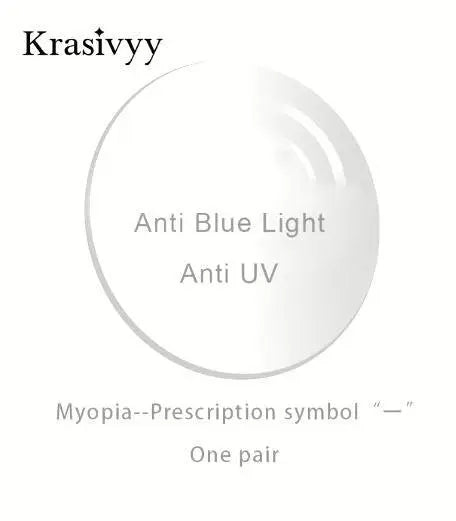 Aspheric Single Vision Clear Anti Blue Lenses — view 4 | Rx Spectacle