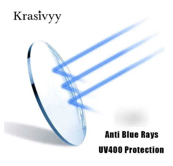Aspheric Single Vision Clear Anti Blue Lenses — view 2 | Rx Spectacle