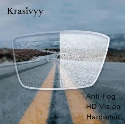 Single Vision Anti Fog Clear Lenses — view 4 | Rx Spectacle