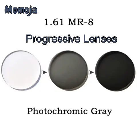 1.61 Index Mr-8 Progressive Photochromic Lenses — view 3 | Rx Spectacle