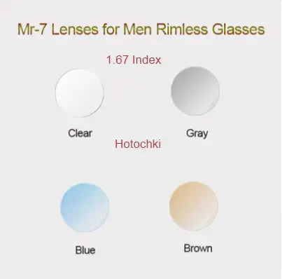 1.67 Index MR-7 Gradient Tint Single Vision Lenses — view 1 | Rx Spectacle