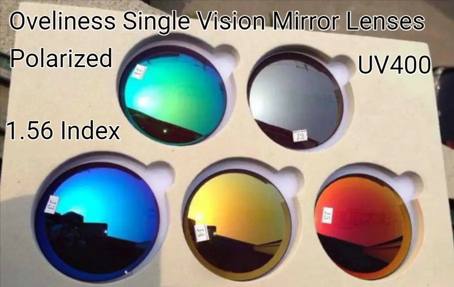 1.56 Index Single Vision Polarized Mirror Sunglass Lenses — view 1 | Rx Spectacle