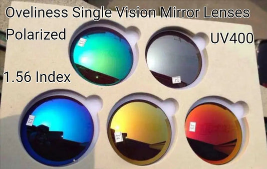 1.56 Index Single Vision Polarized Mirror Sunglass Lenses — view 1 | Rx Spectacle