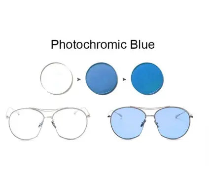Single Vision Colorful Photochromic Lenses — view 4 | Rx Spectacle