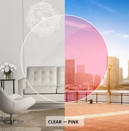 1.56 Index Anti Blue Light Photochromic Single Vision Lenses — view 3 | Rx Spectacle