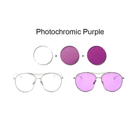 Single Vision Colorful Photochromic Lenses — view 2 | Rx Spectacle