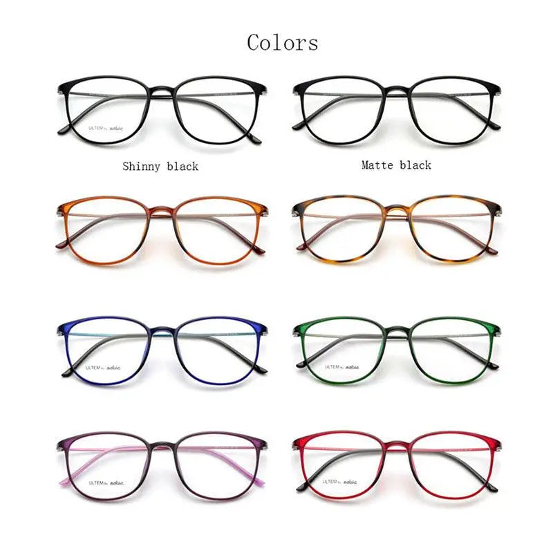 Unisex Square Full Rim TR90 Prescription Glasses 2212 — view 9 | Rx Spectacle