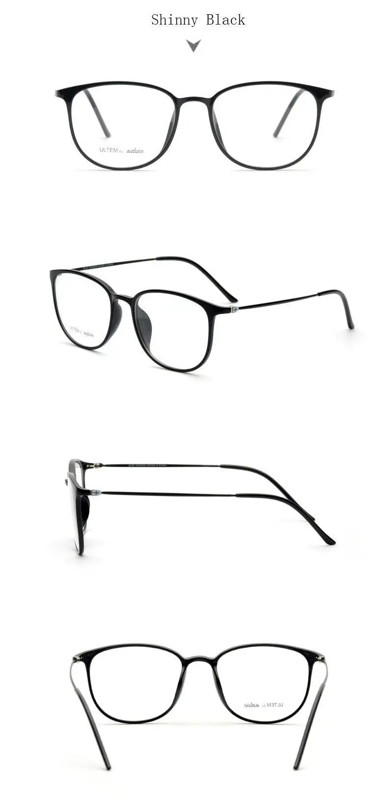 Unisex Square Full Rim TR90 Prescription Glasses 2212 — view 14 | Rx Spectacle
