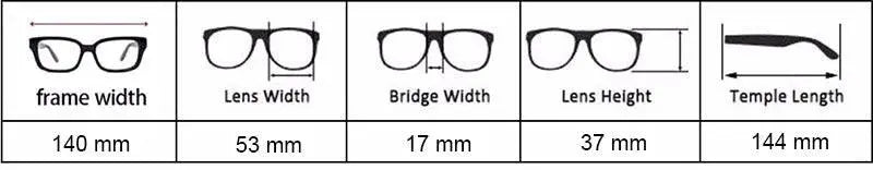 Unisex Square Full Rim Acetate Prescription Glasses 922 — view 8 | Rx Spectacle