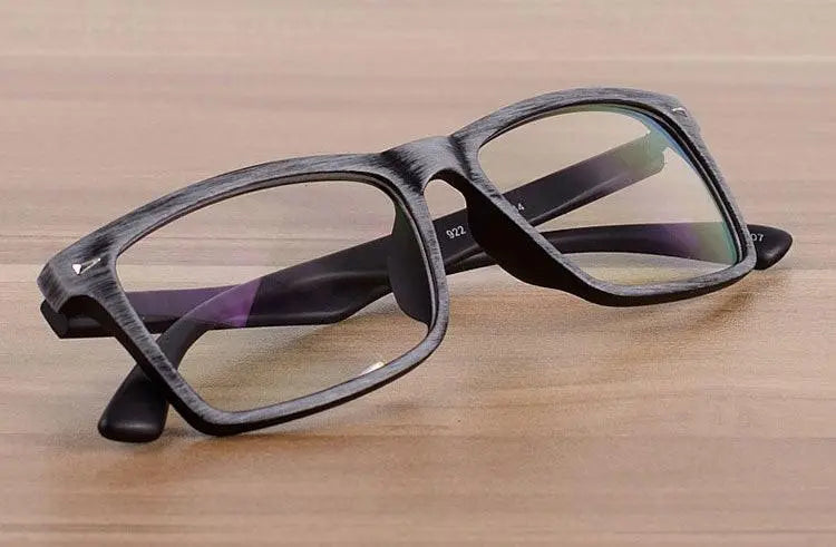 Unisex Square Full Rim Acetate Prescription Glasses 922 — view 2 | Rx Spectacle