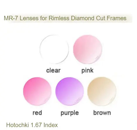 1.67 Index MR-7 Gradient Soft Tint Single Vision Lenses — view 1 | Rx Spectacle