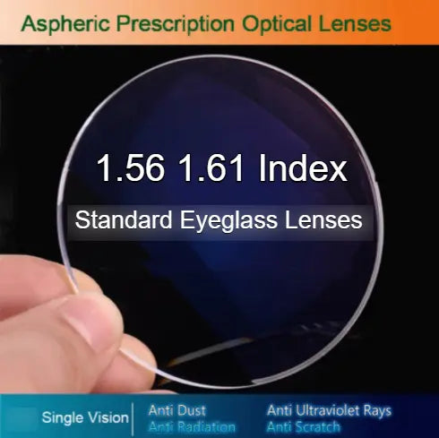 Single Vision Clear Aspheric Lenses — view 1 | Rx Spectacle