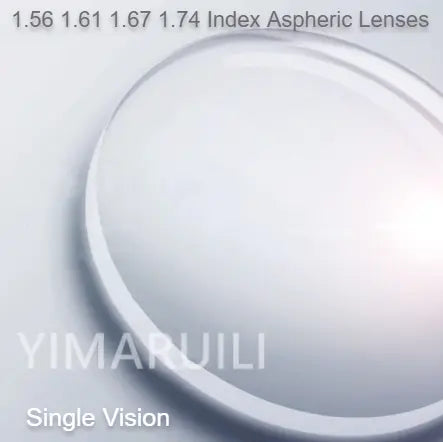 HD Resin Aspheric Single Vision Clear Lenses — view 1 | Rx Spectacle