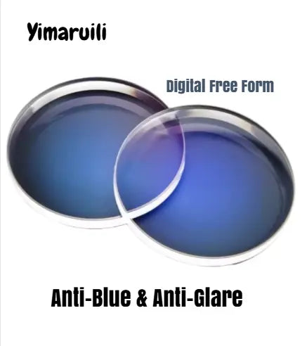 Free Form Anti-Blue/Glare Progressive Clear Lenses — view 1 | Rx Spectacle