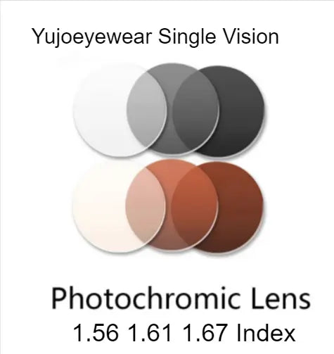Single Vision Photochromic Anti Blue Light Lenses — view 1 | Rx Spectacle